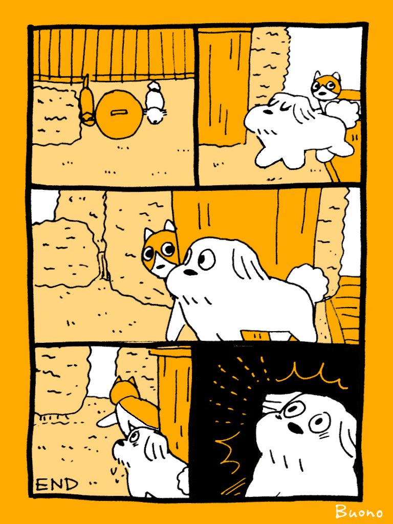 びっくり犬ちゃん